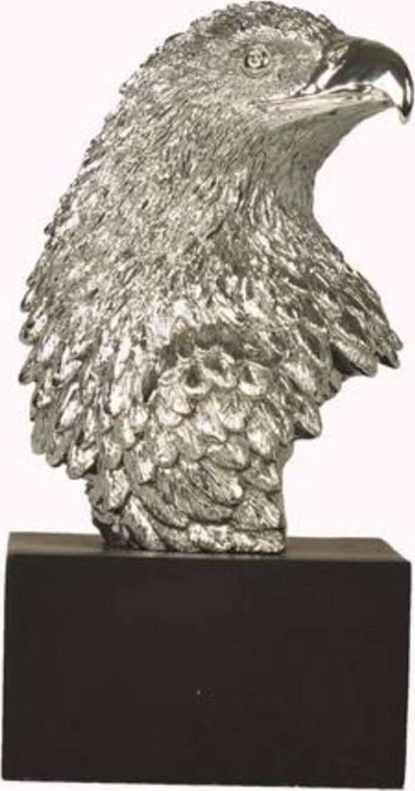 Veronese Serisi- Standlı Kartal Başı Gri-18*9*9 Cm. - Image 1