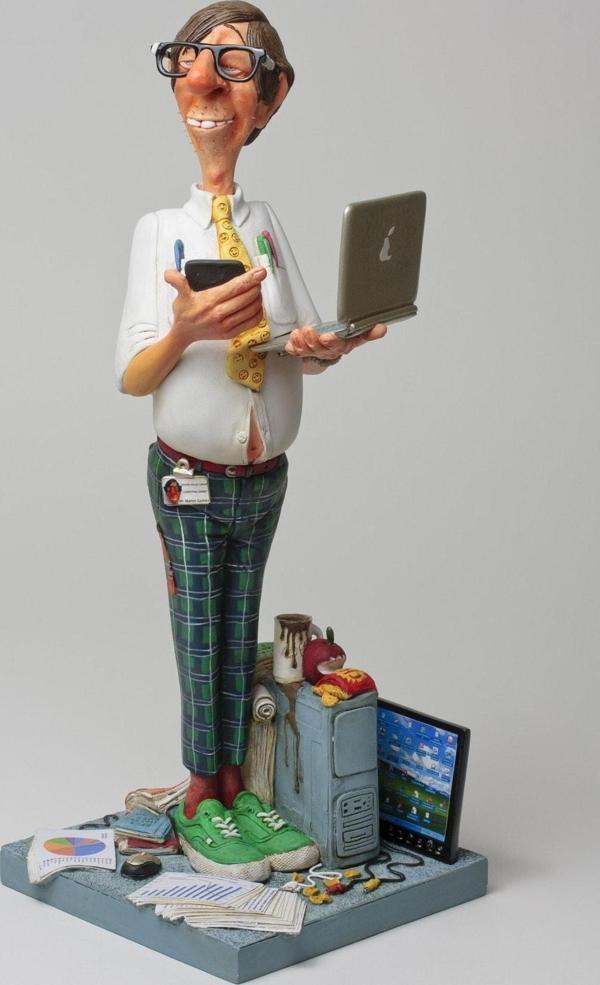 Bilgisayar Uzmanı Büyük-sertifikalı Özel Koleksiyon-17*17*42 Cm-fo85530 - Image 1