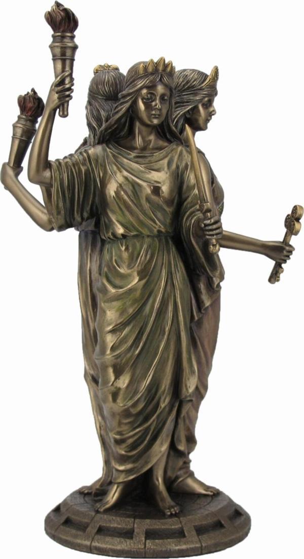 Veronese Biblolar ? Mitoloji & Tarih-hecate Büyü Tanrıçası-18*14*30 Cm-jwu76641a4 - Image 1