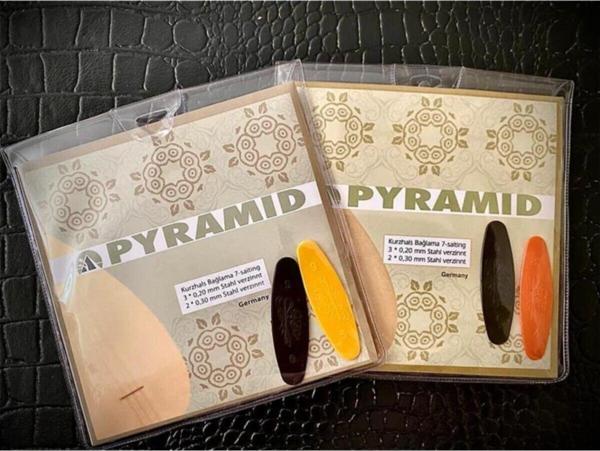 Pyramid 004/pbt 0,20 Uzun Sap Orjinal Profesyonel Saz Bağlama Teli - Image 1