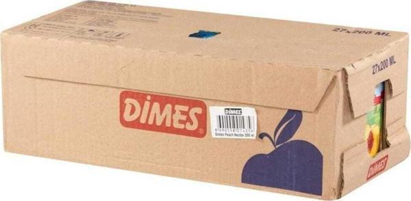 Dimes Meyve Nektarı Şeftali Suyu 200 Ml (27 Adet) - Image 1