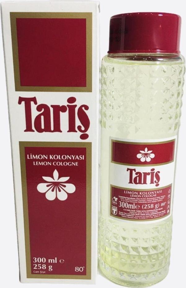 Tariş Limon Kolonyası 80 Derece 300cc Cam Şişe - Image 1
