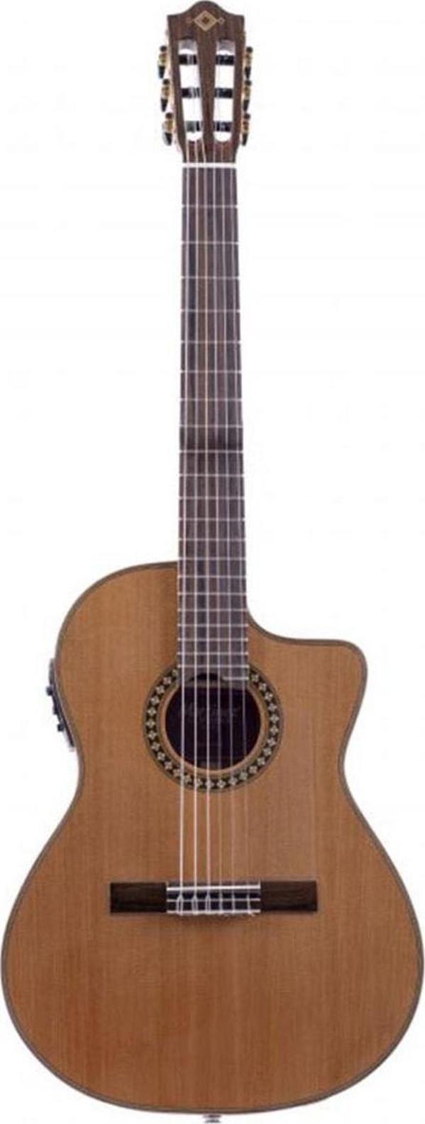 Martinez Mp-1 Pre Cet Cutaway Ince Kasa Elektro Klasik Gitar (kılıf+yedek Tel Seti+pena ) - Image 1