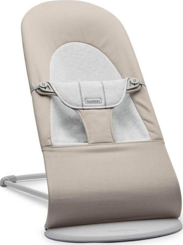 BabyBjörn Balance Soft Ana Kucağı Cotton Jersey / Beige Grey - Image 1