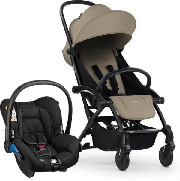 Connect 3 Bebek Arabası Black-Sand Travel Set Citi-2 Black - Image 1