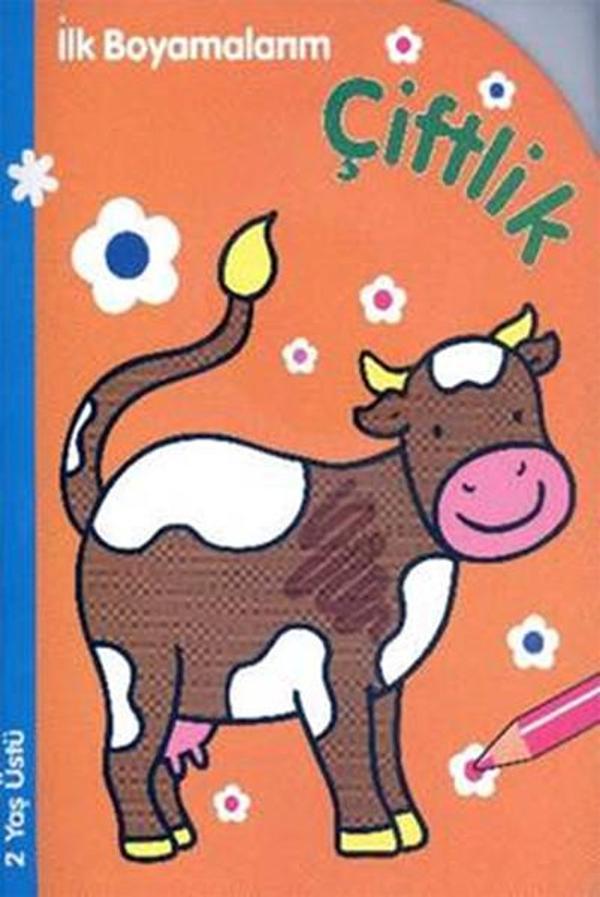 İlk Boyamalarım Çiftlik - Parıltı Yayınları - Image 1