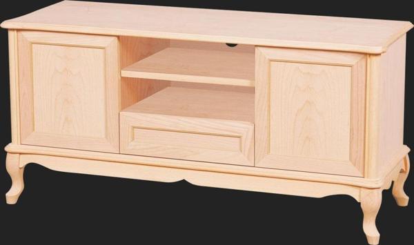 Tv Sehpası 17696 klasik ST Model Pencere Kaplama Kayın Aslan Ayak Ham El Yapım - Image 1