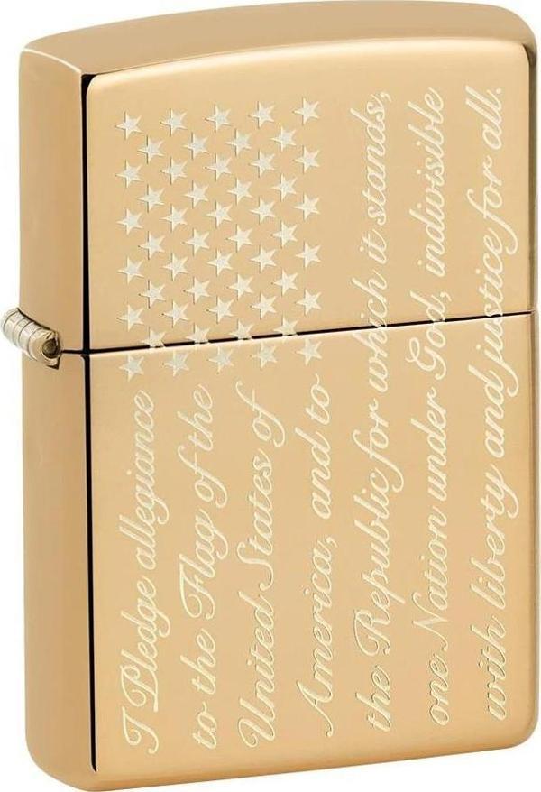 Zippo Çakmak 49585 Pledge Of Allegiance - Image 1