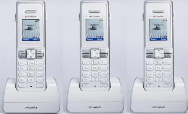 Swissvoice IH250 Trio Renkli Ekran Handsfree Telsiz Telefon - Image 1