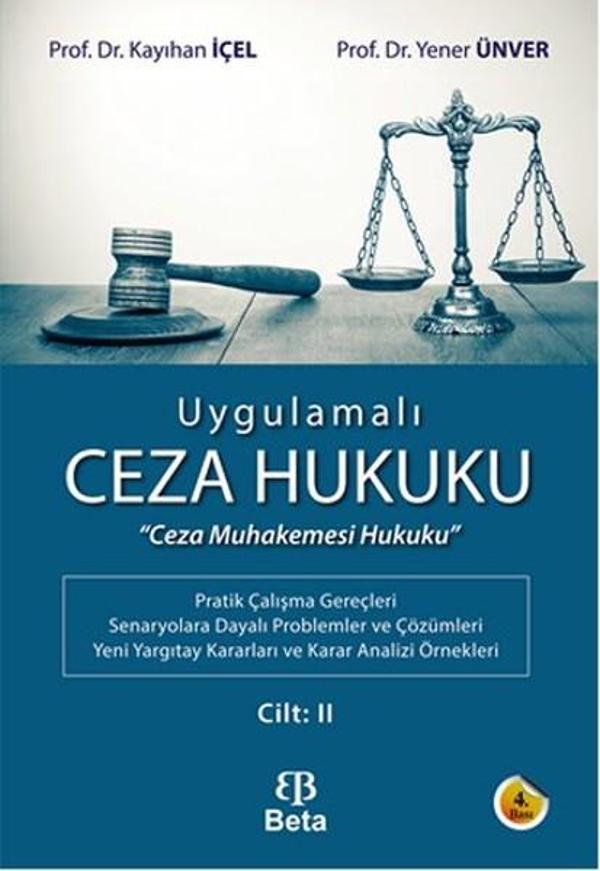 Uygulamalı Ceza Hukuku Cilt 2 - Beta Yayınları - Image 1
