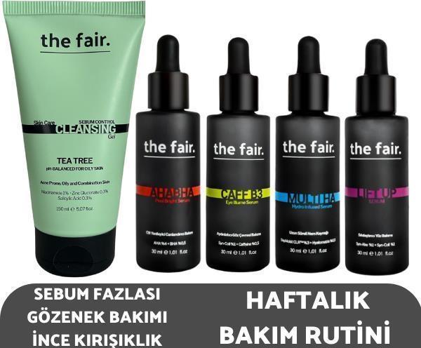 Sebum Fazlası Gözenek Fazlası İnce Kırışıklık Haftalık Bakım Rutini - Image 1