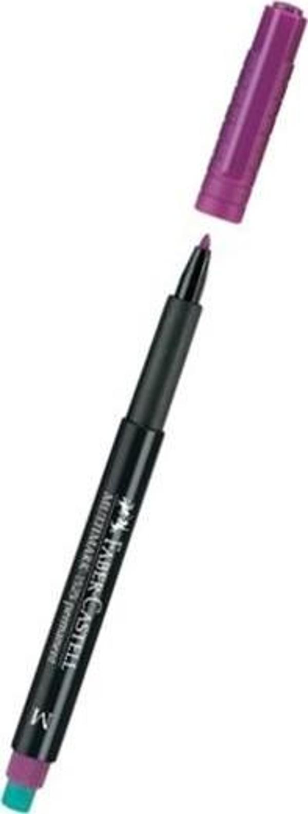 Faber-Castell Mor Asetat Kalem - Image 1