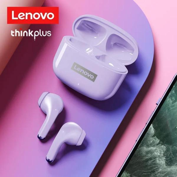 Lenovo Lp40 Pro Livepods Tws Bluetooth 5.0 Kablosuz Kulaklık Mor - Image 1