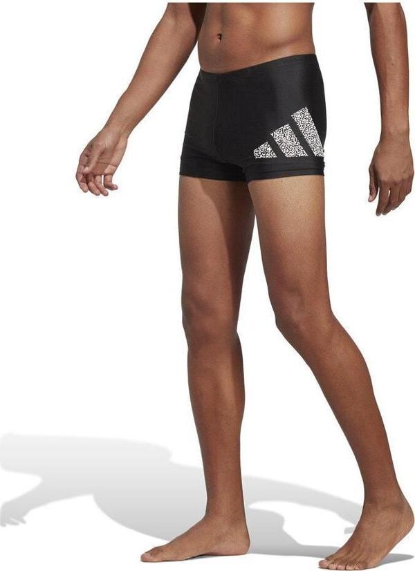 adidas Branded Boxer Erkek Mayosu HT2079 Siyah - Image 1