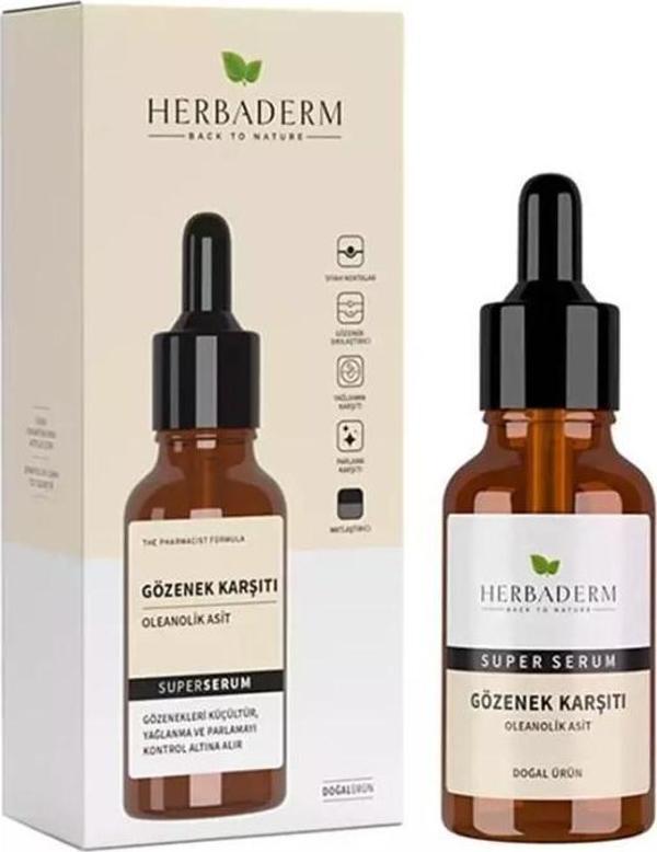 Herbaderm Gözenek Karşıtı Serum 30 ml - Image 1