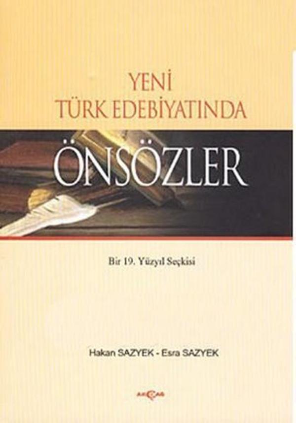 Yeni Türk Edebiyatında Önsözler - Akçağ Yayınları - Image 1