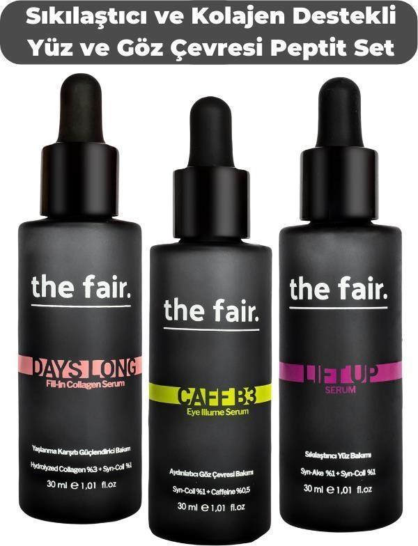 the fair. Sıkılaştıcı&Kolajen Destekli Yüz ve Göz Çevresi Peptit Set - Image 1