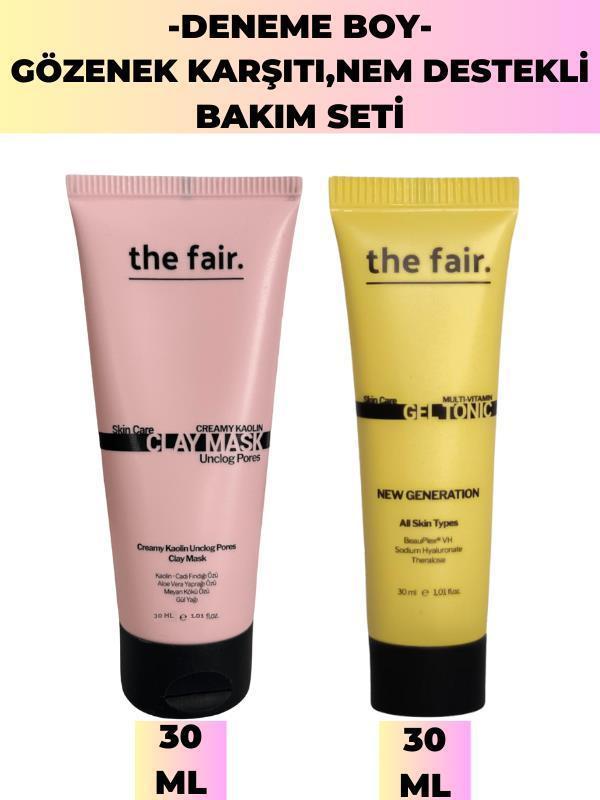 the fair. Deneme Boy Gözenek Karşıtı Nem Destekli Bakım Seti - Image 1