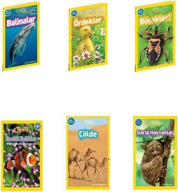 National Geographic Kids Okul Öncesi Serisi Seti - 6 Kitap Takım - Beta Kids - Image 1