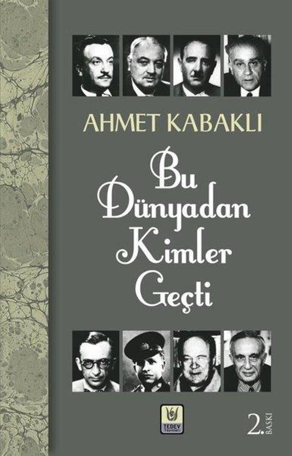 Bu Dünyadan Kimler Geçti - Türk Edebiyatı Vakfı Yayınları - Image 1