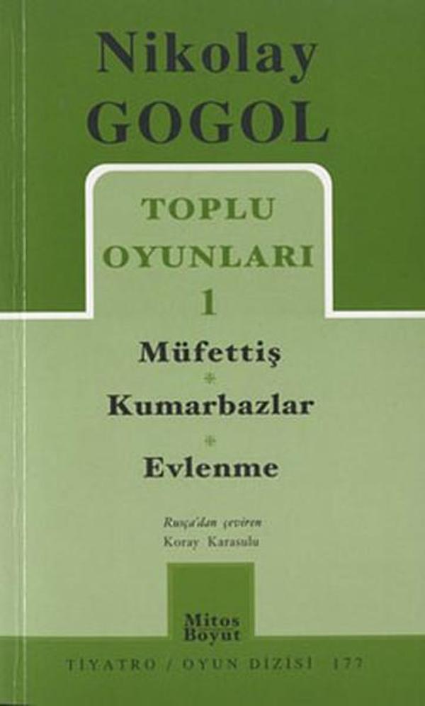 Toplu Oyunlar 1 - Gogol - Mitos Boyut Yayınları - Image 1