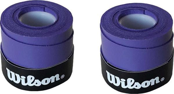 Wilson Comfort Bowl O'Grips 2 Adet Grip, Tenis Raketi Gribi Mor - Image 1