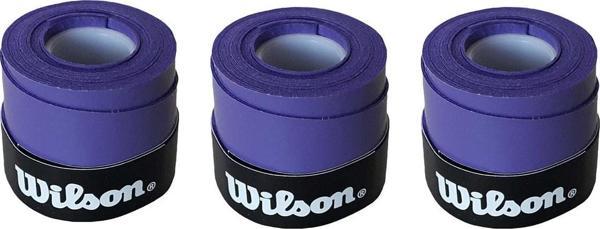 Wilson Comfort Bowl O'Grips 3 Adet Grip, Tenis Raketi Gribi Mor - Image 1