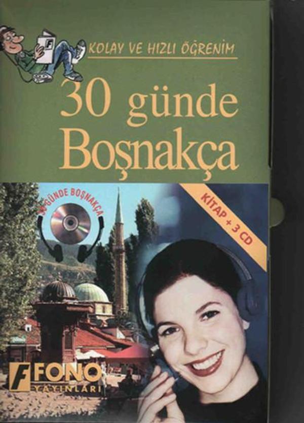 30 Günde Boşnakça CD'li Set - Fono Yayınları - Image 1