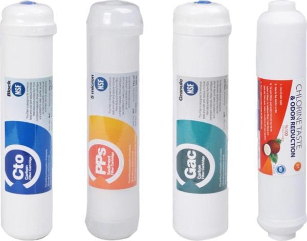 Kapalı Kasa 4 Lü Su Arıtma Filtresi Inline Set - Image 1