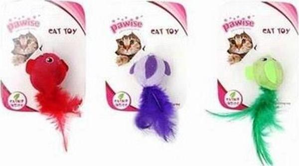 Pawise Kuş Kedi Oyuncağı Tekli - Image 1