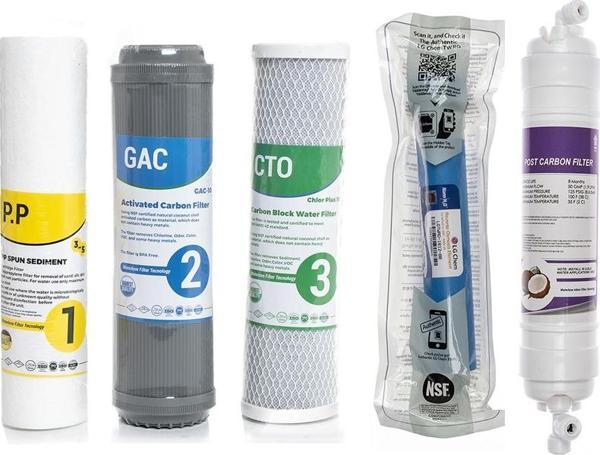 SU ARITMA CİHAZI 5Lİ LG MEMBRAN FİLTRE SETİ - Image 1