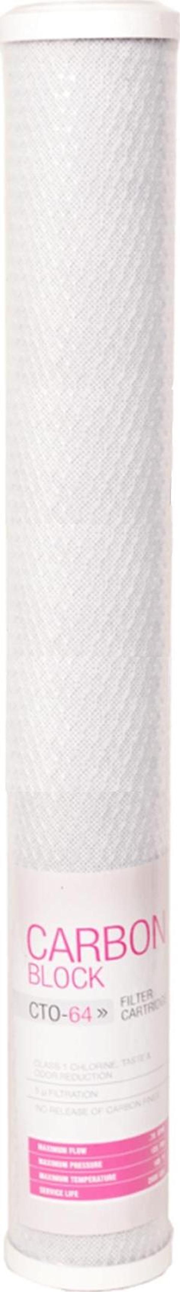 Su Arıtma Cihazı Blok Aktif Karbon Filtre 20 inch - Image 1