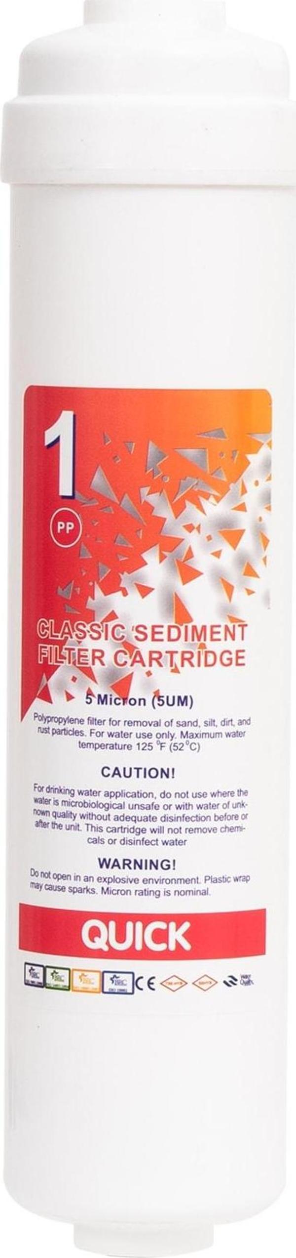 Su Arıtma Cihazı Filtresi Kapalı Kasa 3'lü Filtre Seti - Image 1