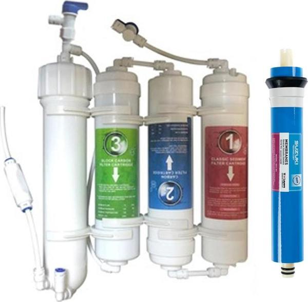 SULOOK AKVARYUM TİPİ SU ARITMA, ÇİFT ÇIKIŞLI VE SAF SU SİSTEMİ (LİFETECH MEMBRANLI) - Image 1