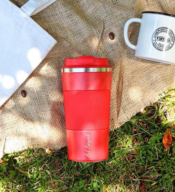 Trendmiya 500Ml Silikon Detaylı Çelik Termos - Image 1