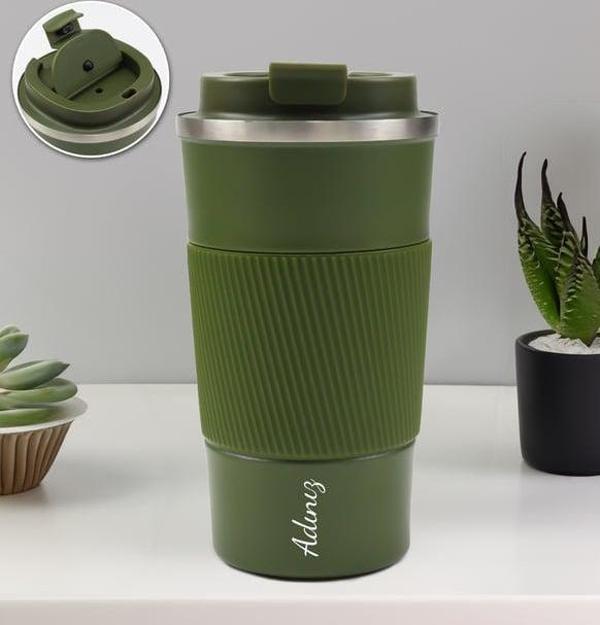 Trendmiya 500Ml Silikon Detaylı Çelik Termos - Image 1