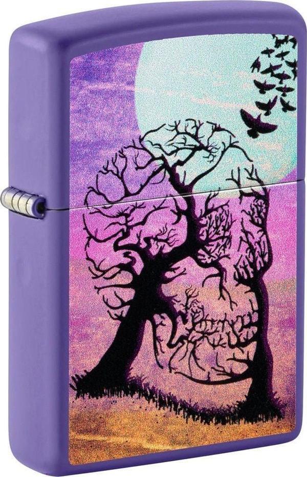 Zippo Çakmak 48638 Skull Tree Design - Image 1