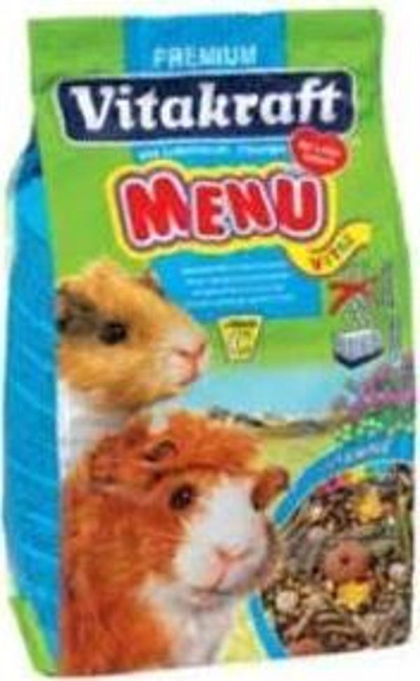 Vitakraft Menü Premium Ginepig Yemi 1000 gr x 5 Adet - Image 1