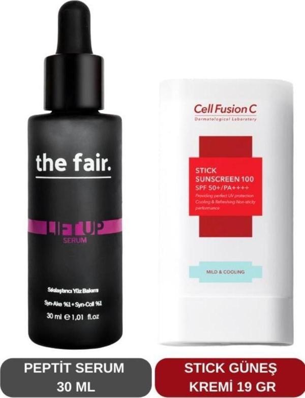 The Fair Peptit Serum Ve Stick Güneş Kremi Set - Image 1