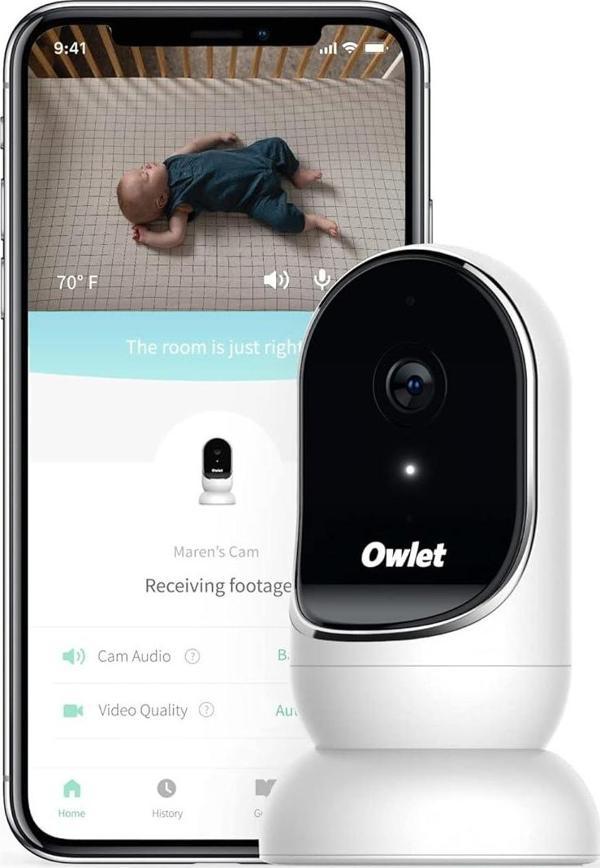 Owlet Cam Akıllı Bebek Monitörü - Kameralı HD Video Monitörü - Image 1