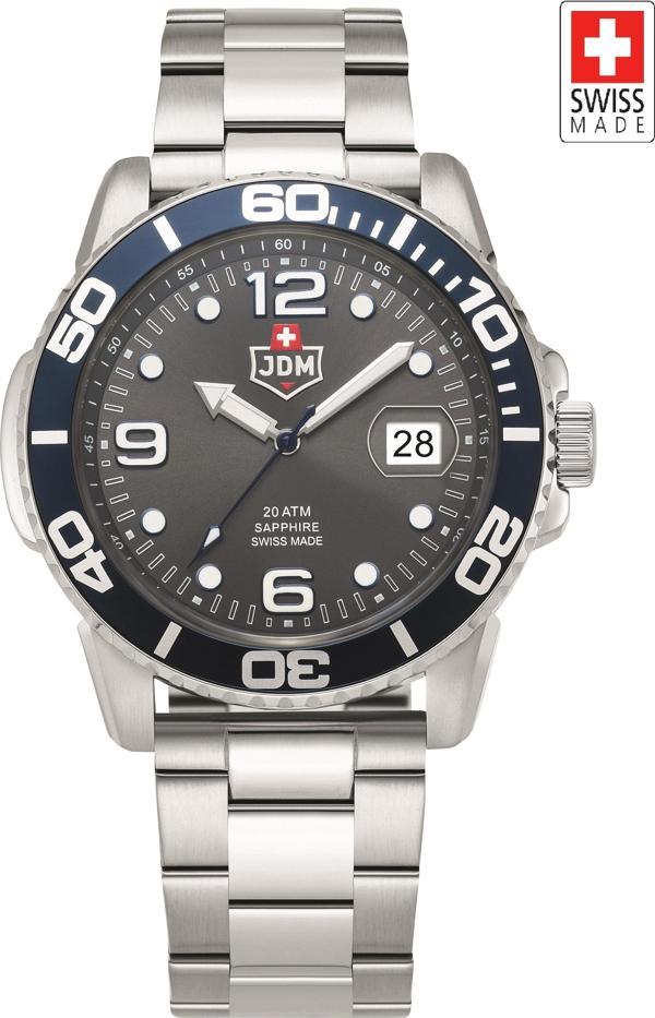 JDM MILITARY SAPPHIR JDM-WG020-01  Erkek Kol Saati - Image 1
