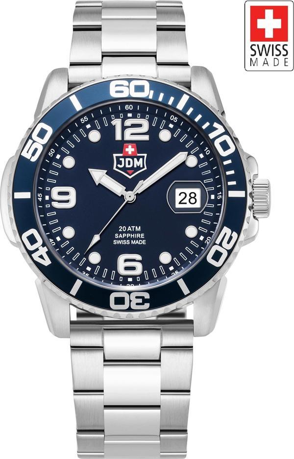 JDM MILITARY SAPPHIR JDM-WG020-03  Erkek Kol Saati - Image 1
