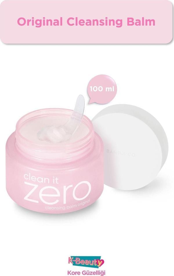 Banila Co Clean It Zero Original Cleansing Balm Yağ Bazlı Temizleyici 100 ml - Image 1