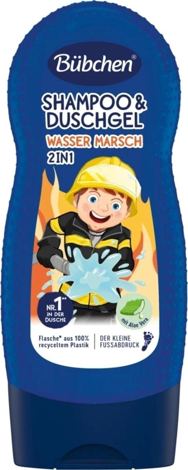 Bübchen Wasser Marsc 2'si 1 Arada Şampuan%duş Jeli 230ml 3 Yaş Itibari Ile - Image 1