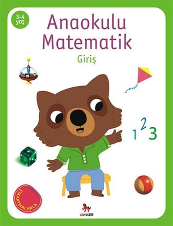 Anaokulu Matematik Giriş 3-4 Yaş Çıkartmalarla - Almidilli - Image 1