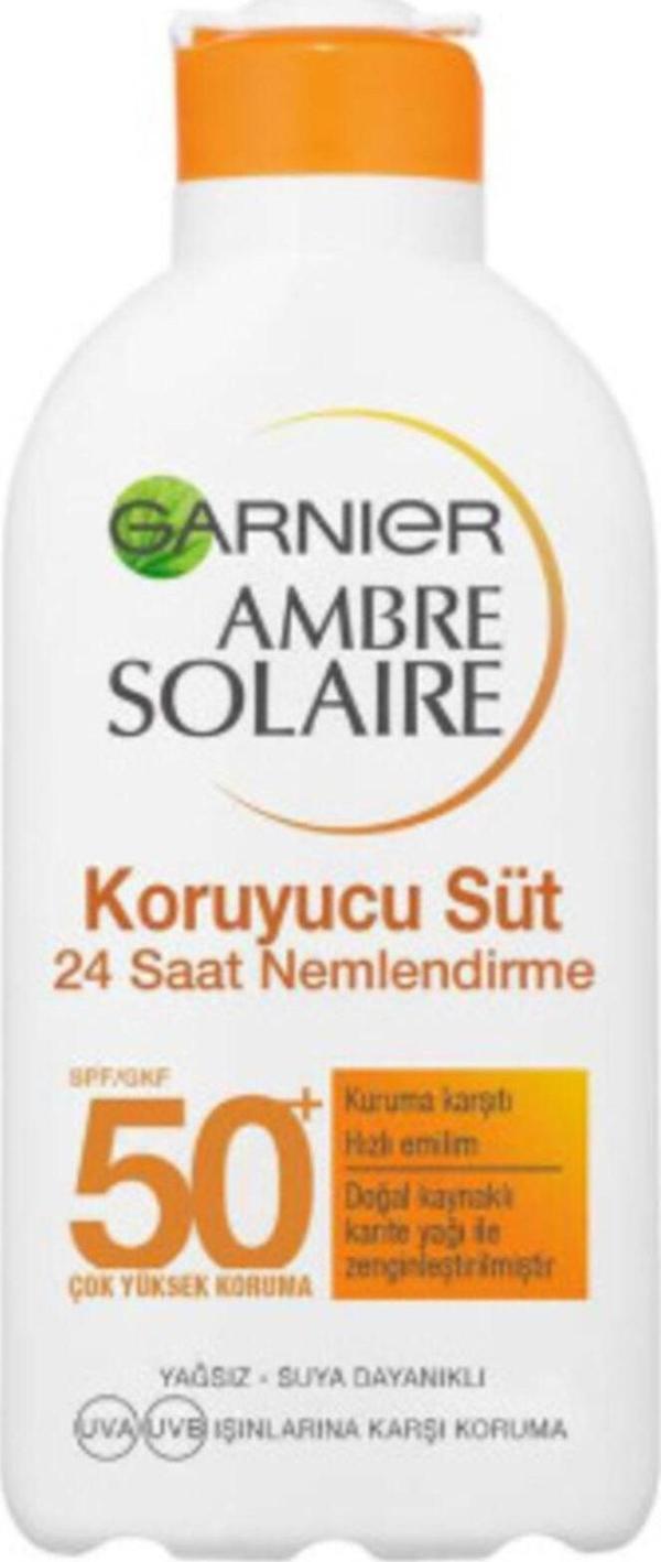 Garnier Ambre Solaire Güneş Sütü Spf 50  200 ml - Image 1