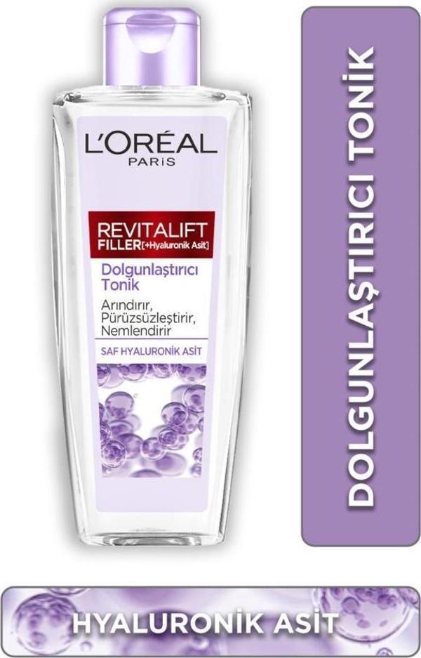 L'Oréal Paris Revitalift Filler Dolgunlaştırıcı Tonik - Hyaluronik Asit 200 ml - Image 1