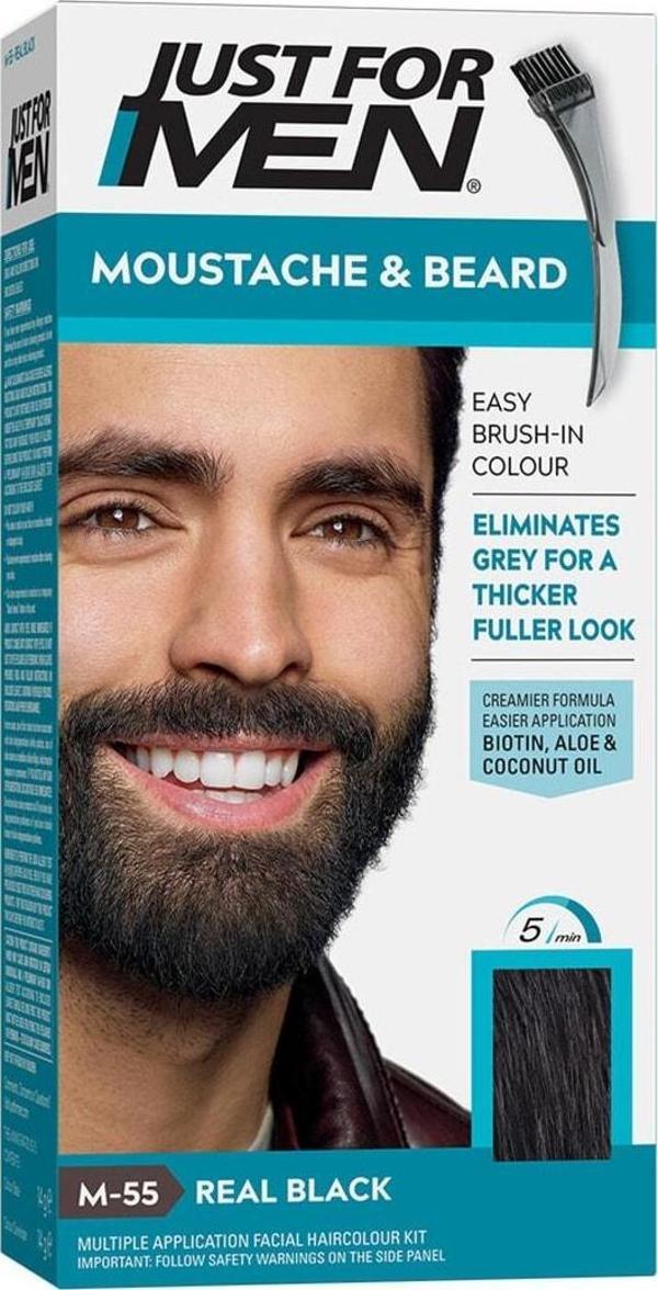 Just For Men Sakal Ve Bıyıklarınız Için Formüle Edilmiş Boya M-55 - Image 1