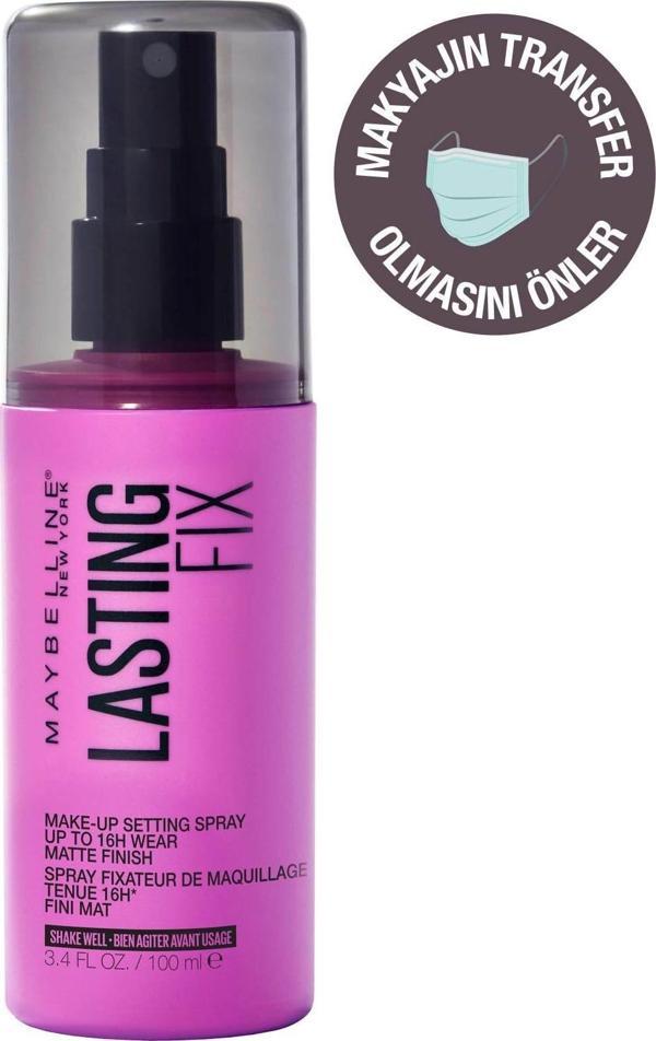 Maybelline New York Face Studio Lasting Fix Makyaj Sabitleyici ve Matlaştırıcı Sprey - Image 1