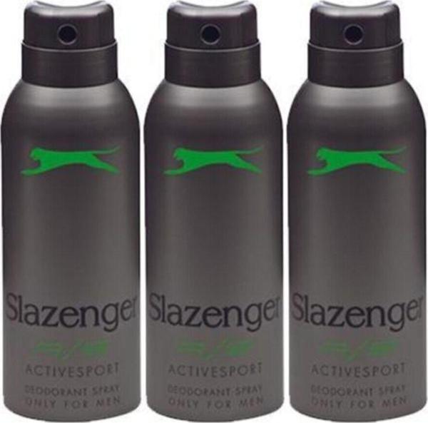 Slazenger Deodorant Yeşil 3 Lü Set - Image 1